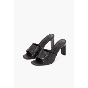 JUSTFAB Aphrodite Woven Heeled Sandal